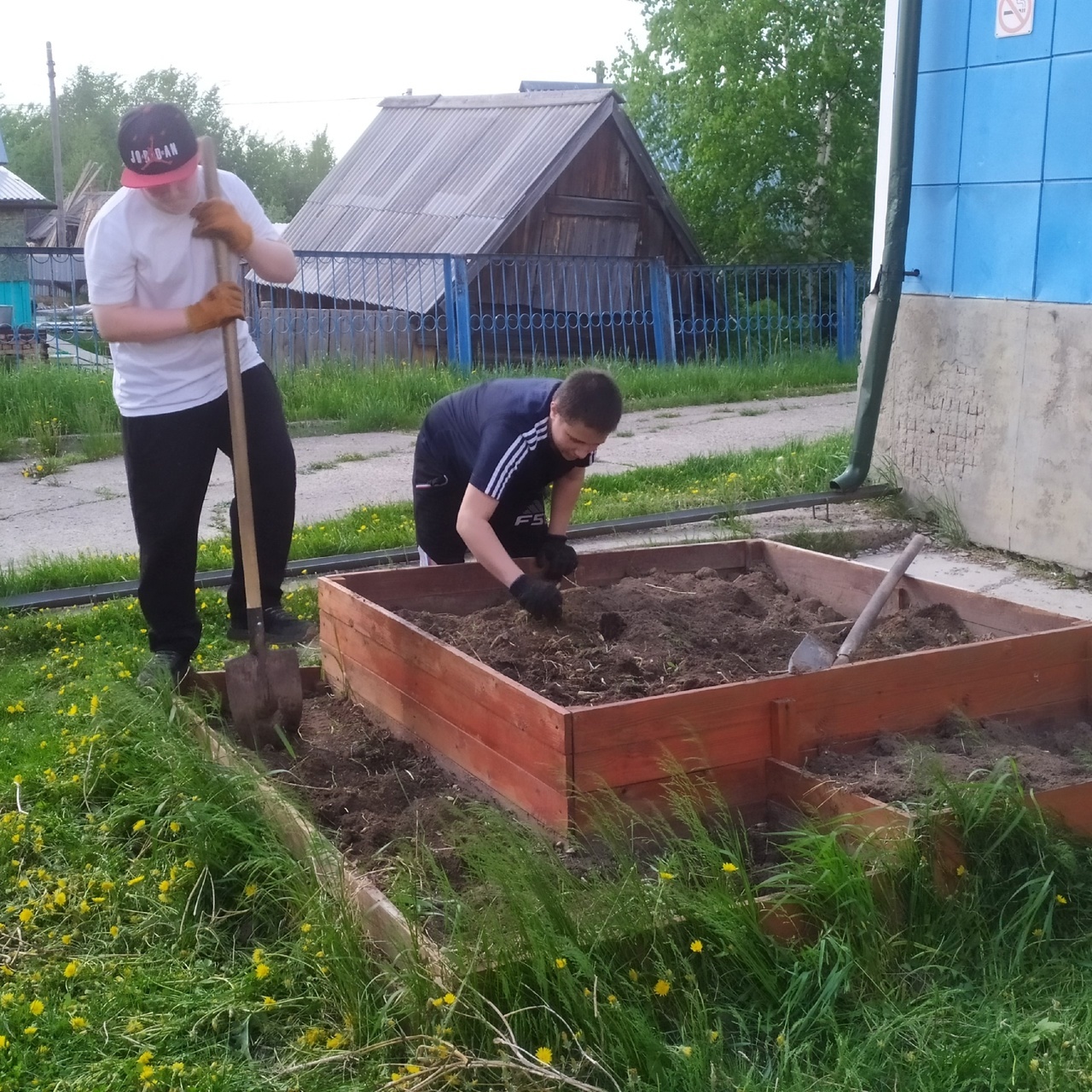 Ещё один день в летнем пришкольном лагере «Радуга».
